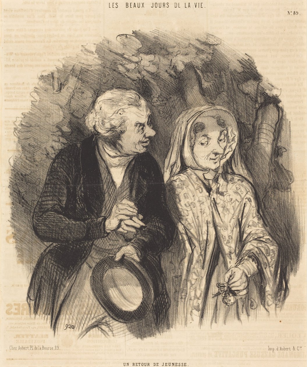 Návrat mládí od Honoré Daumier
