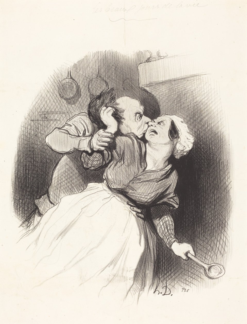 Návrat k mládí od Honoré Daumier