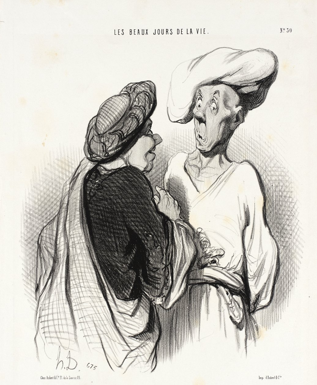Indický zvyk od Honoré Daumier