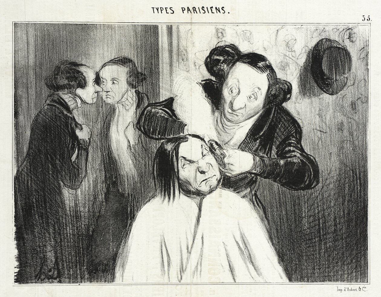 Výstřel! od Honoré Daumier