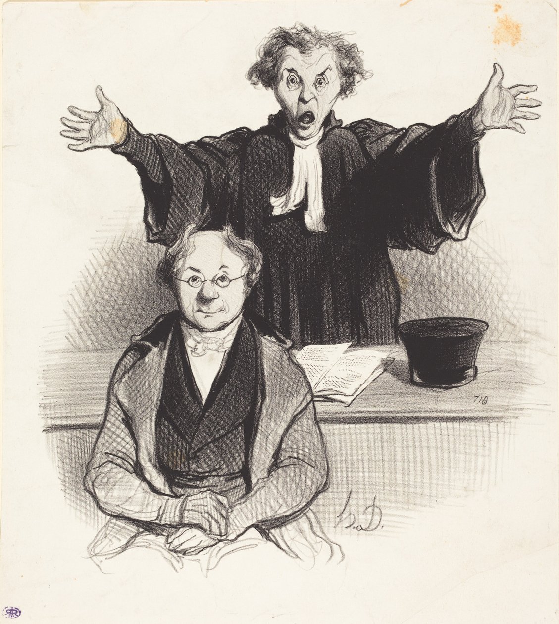 Žádost o rozchod od Honoré Daumier