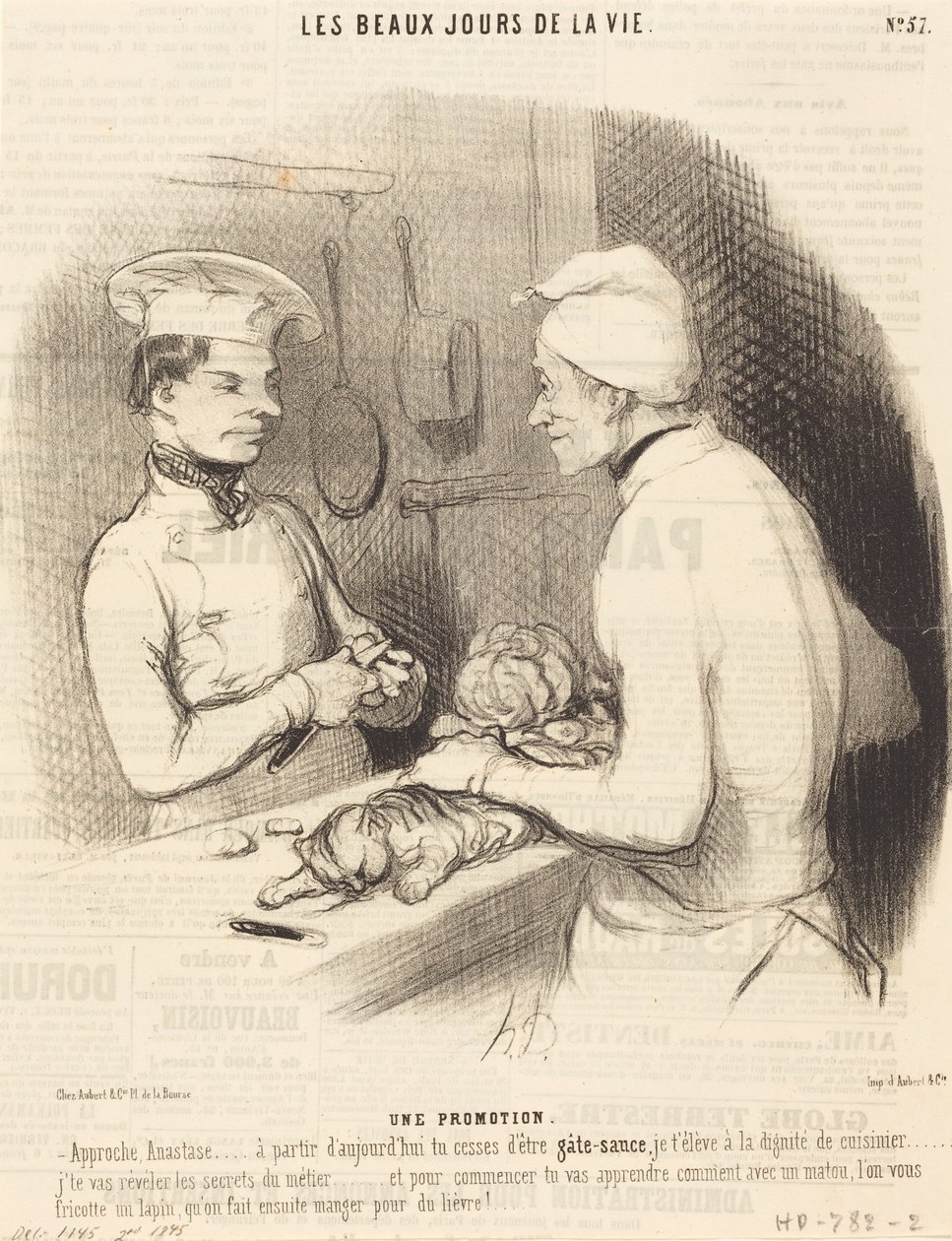 Akce od Honoré Daumier