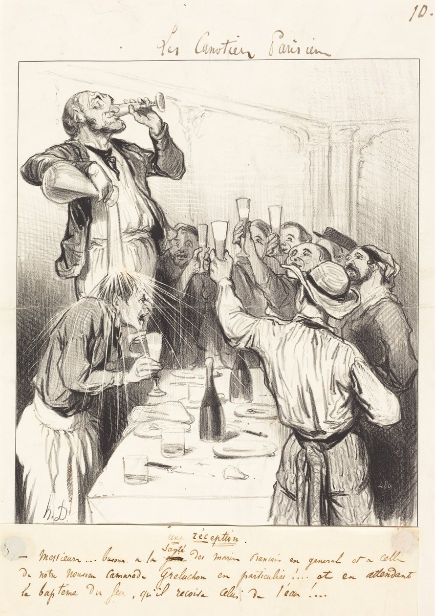 Recepce od Honoré Daumier