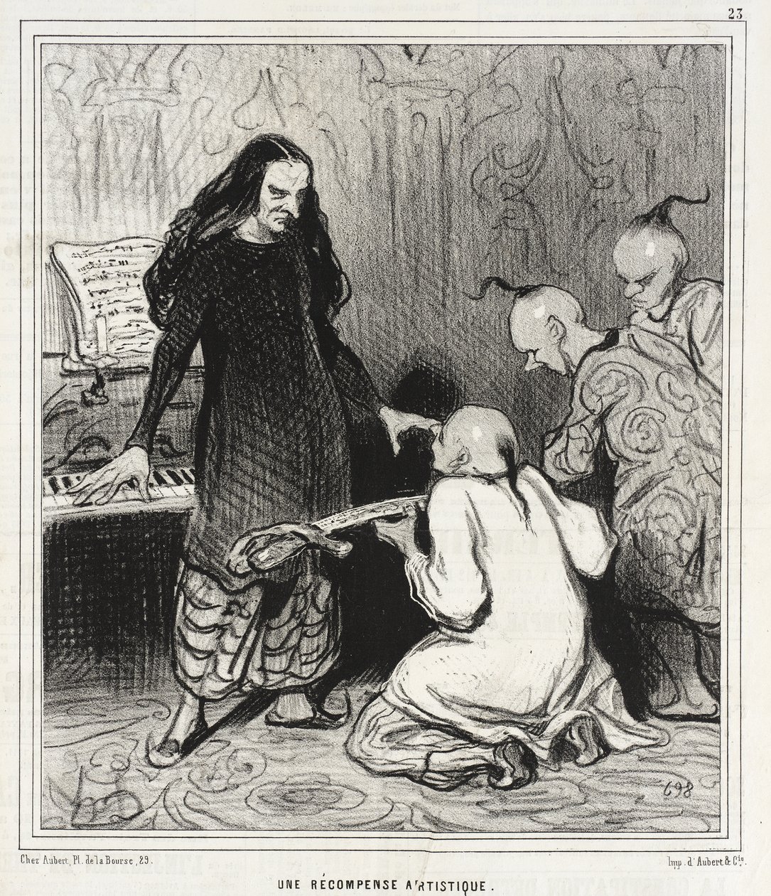 Umělecká odměna od Honoré Daumier