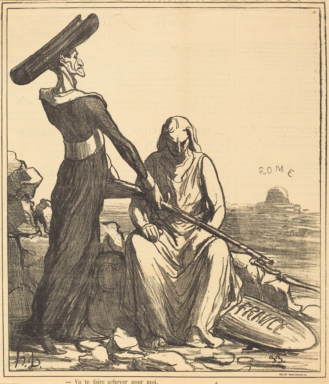 Jdi se za mě nechat zabít od Honoré Daumier