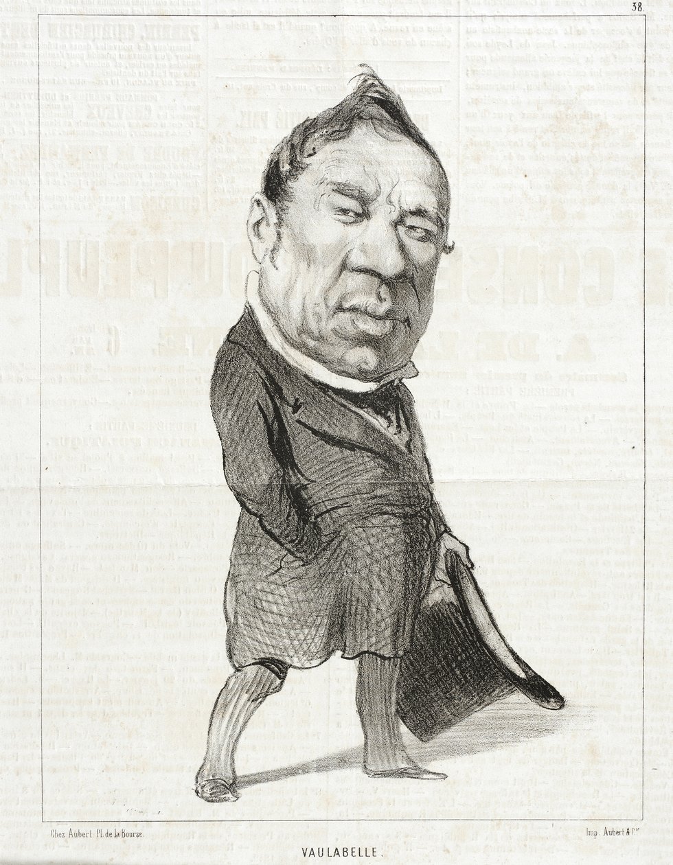 Vaulabelle od Honoré Daumier