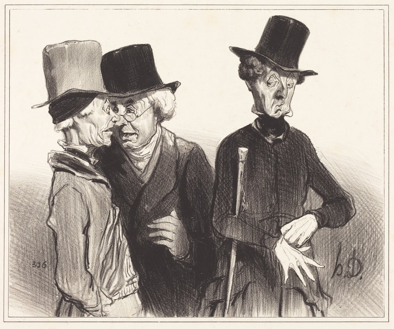 Vida! Ty ses stal rentiérem, já lékařem, on... od Honoré Daumier