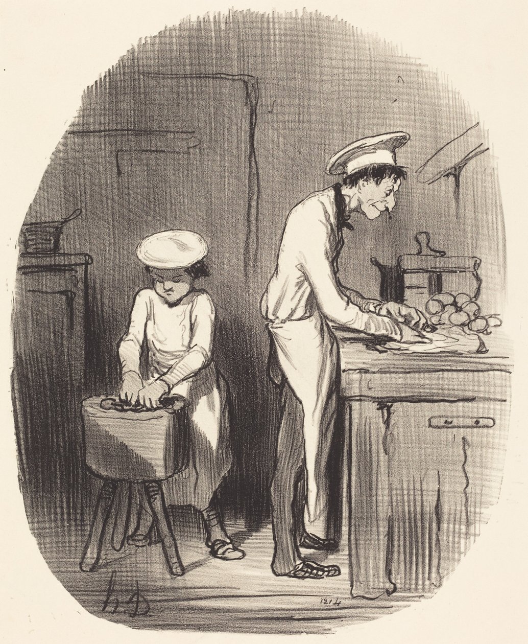 Vidíš, chlapče, mýlíš se... od Honoré Daumier