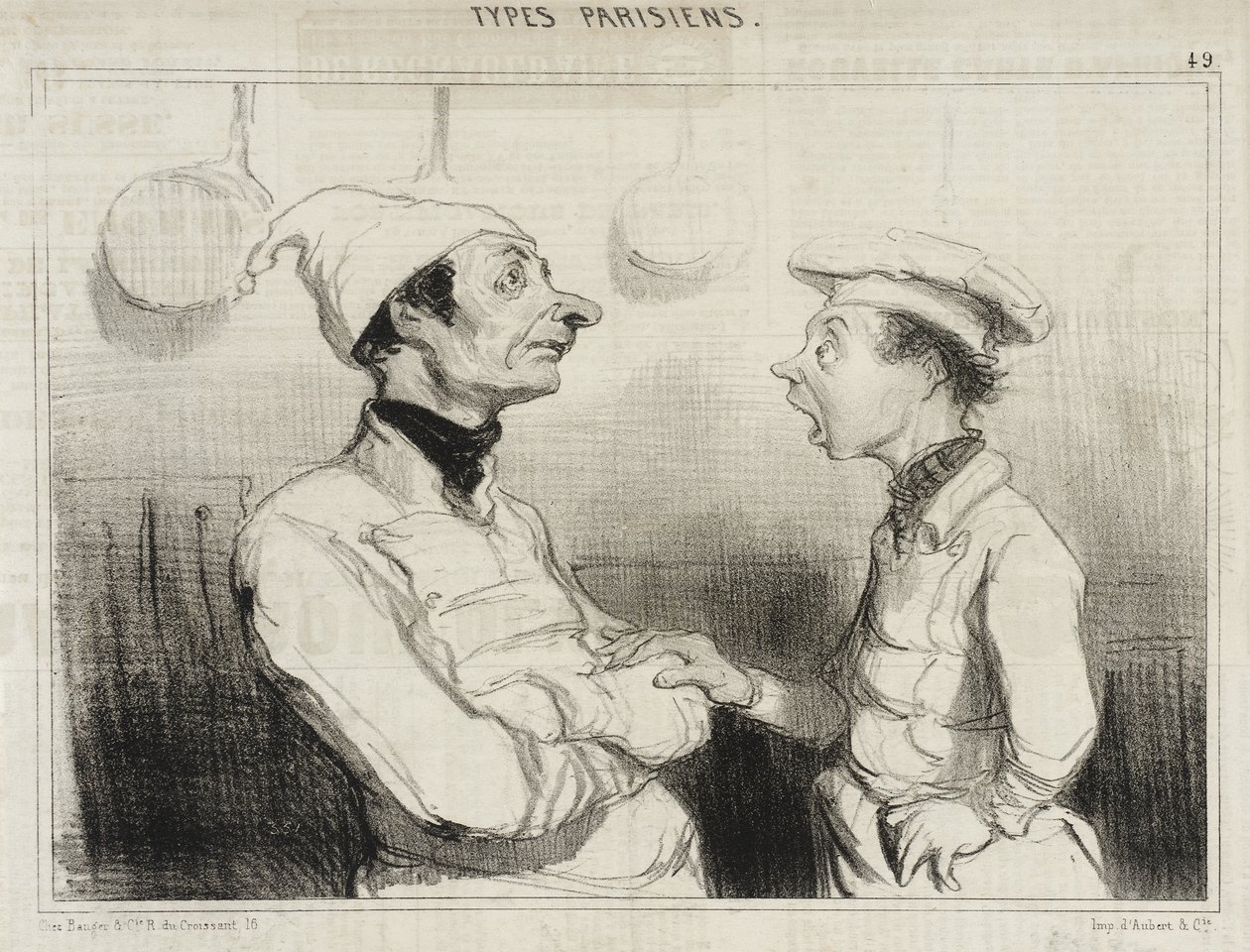 Dobře víte, o jaké houbě jste mluvil... od Honoré Daumier