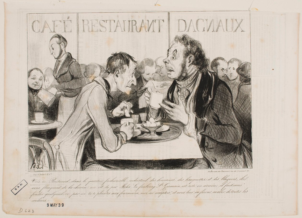 Vidíš, Bertrande, v této módní čtvrti průmyslníků... od Honoré Daumier