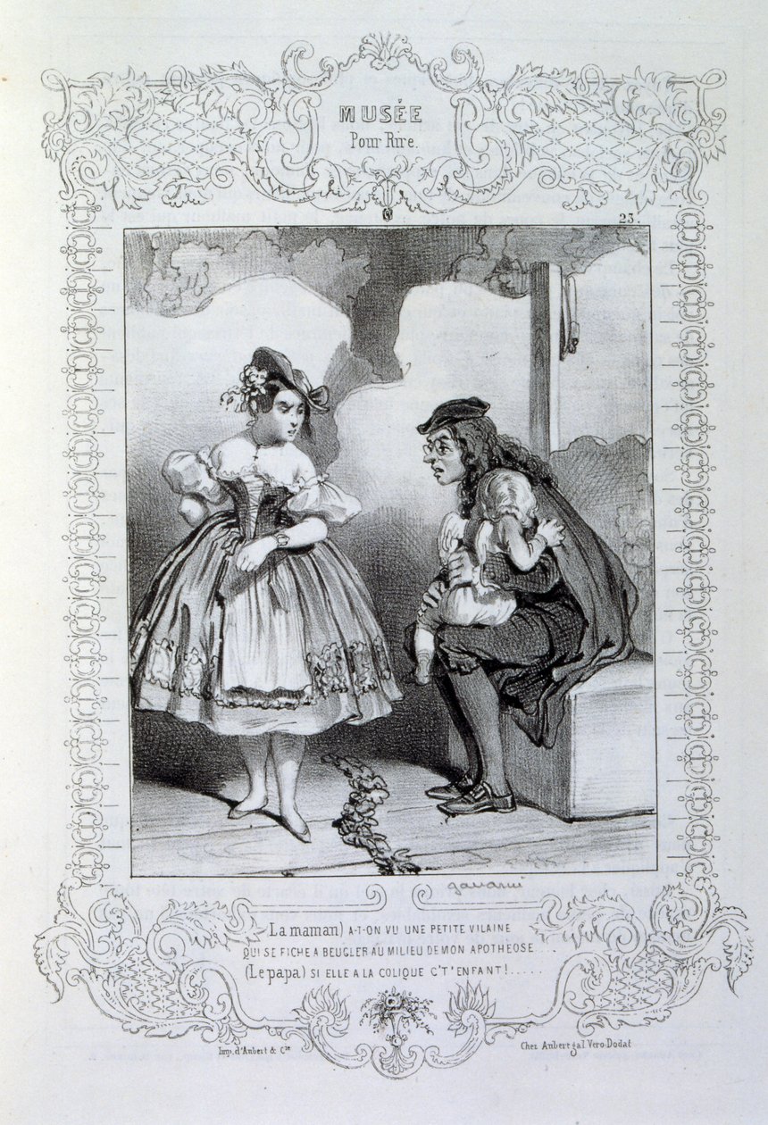 ilustrace o myšlenkách a legendách Philipon pod názvem Les Cent a Robert Macaire od Honoré Daumier