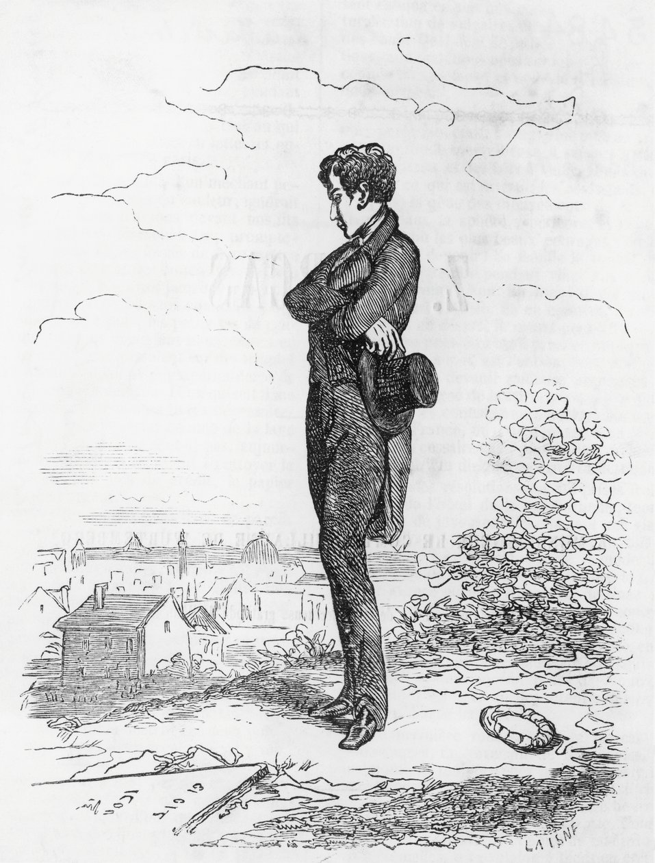 Adolphe Minard, ilustrace z Dobrého obchodníka (Le Faiseur) od Honore de Balzac (1799-1850), francouzské vydání od Honore de Balzac