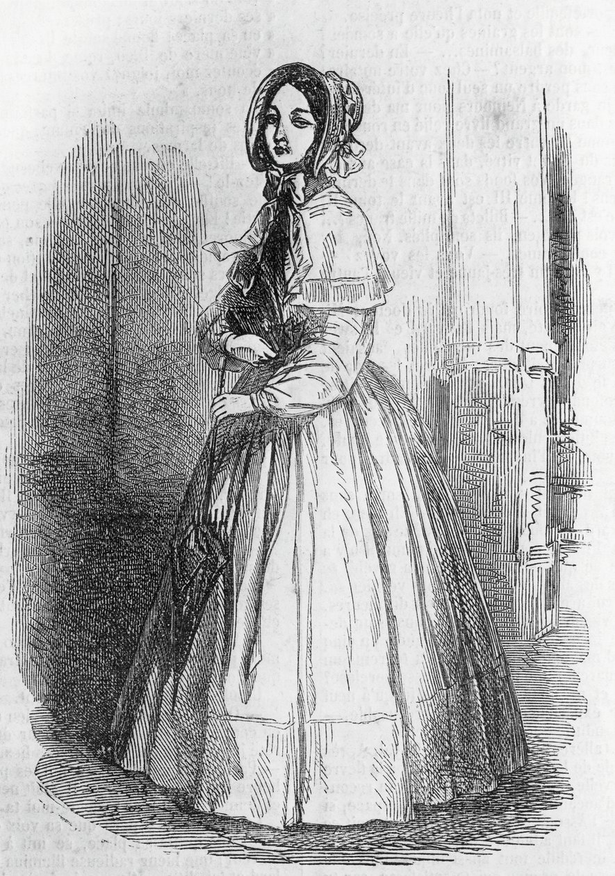 Julie Mercadet, ilustrace z Good Businessman (Le Faiseur) od Honore de Balzac (1799-1850), francouzské vydání od Honore de Balzac