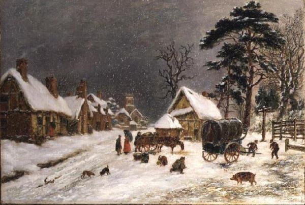Sněhová scéna od Hopkins Horsley Hobday Horsley