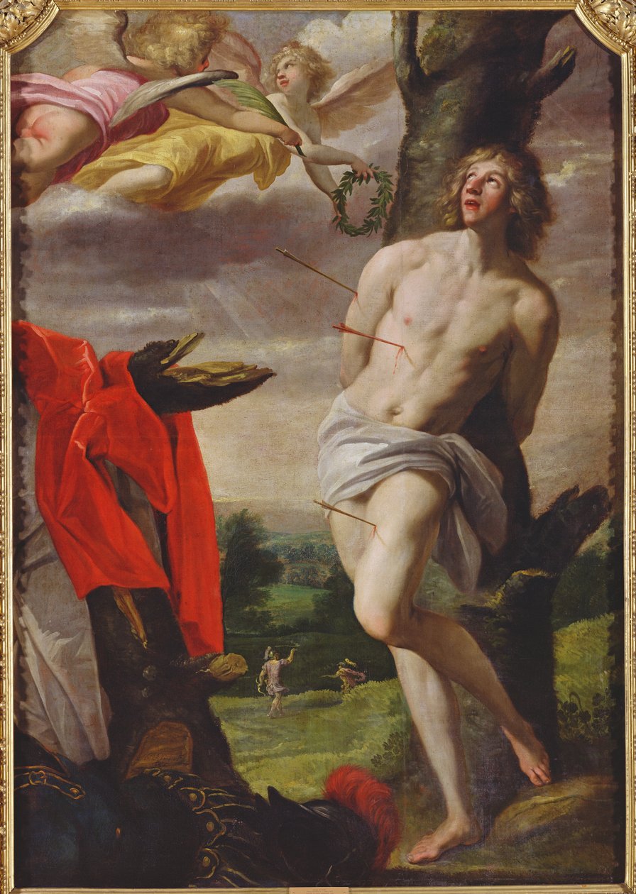 Umučení svatého Šebestiána, 1624 od Horace Leblanc