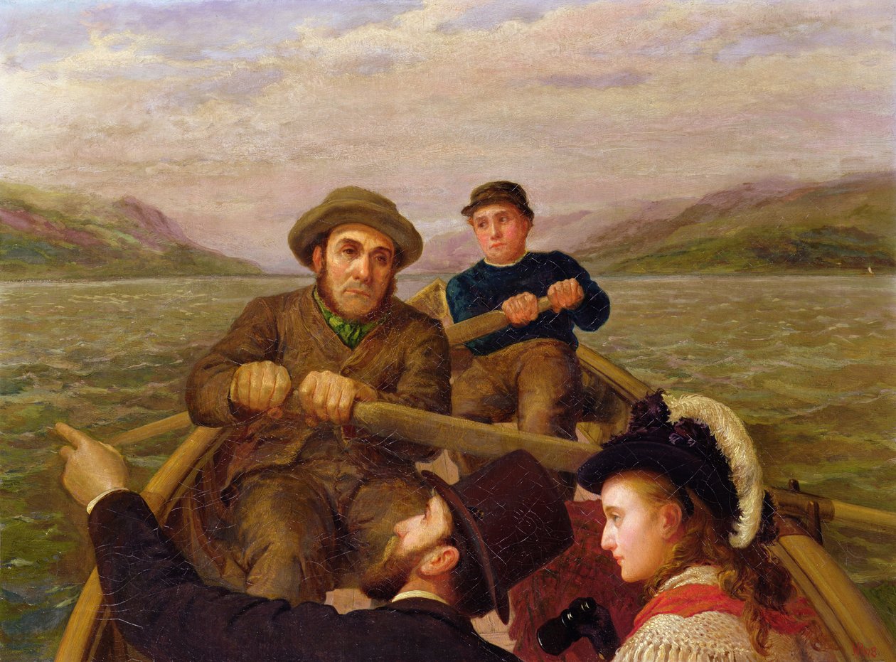 Cesta veslicí, 1878 od Horace Petherick