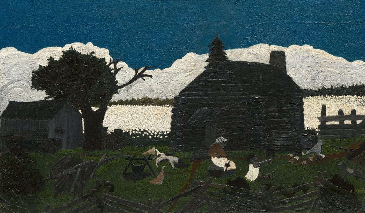 Kabina v Bavlně od Horace Pippin