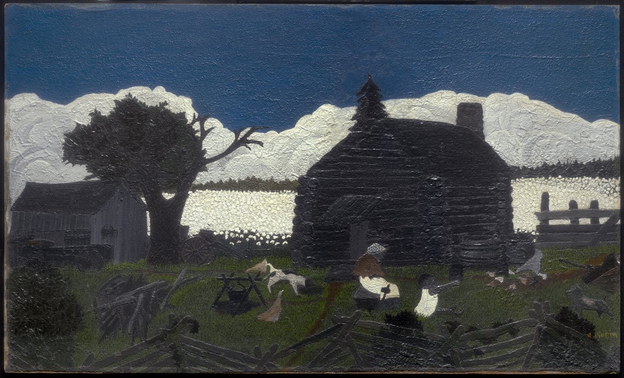 Kabina v Bavlně od Horace Pippin