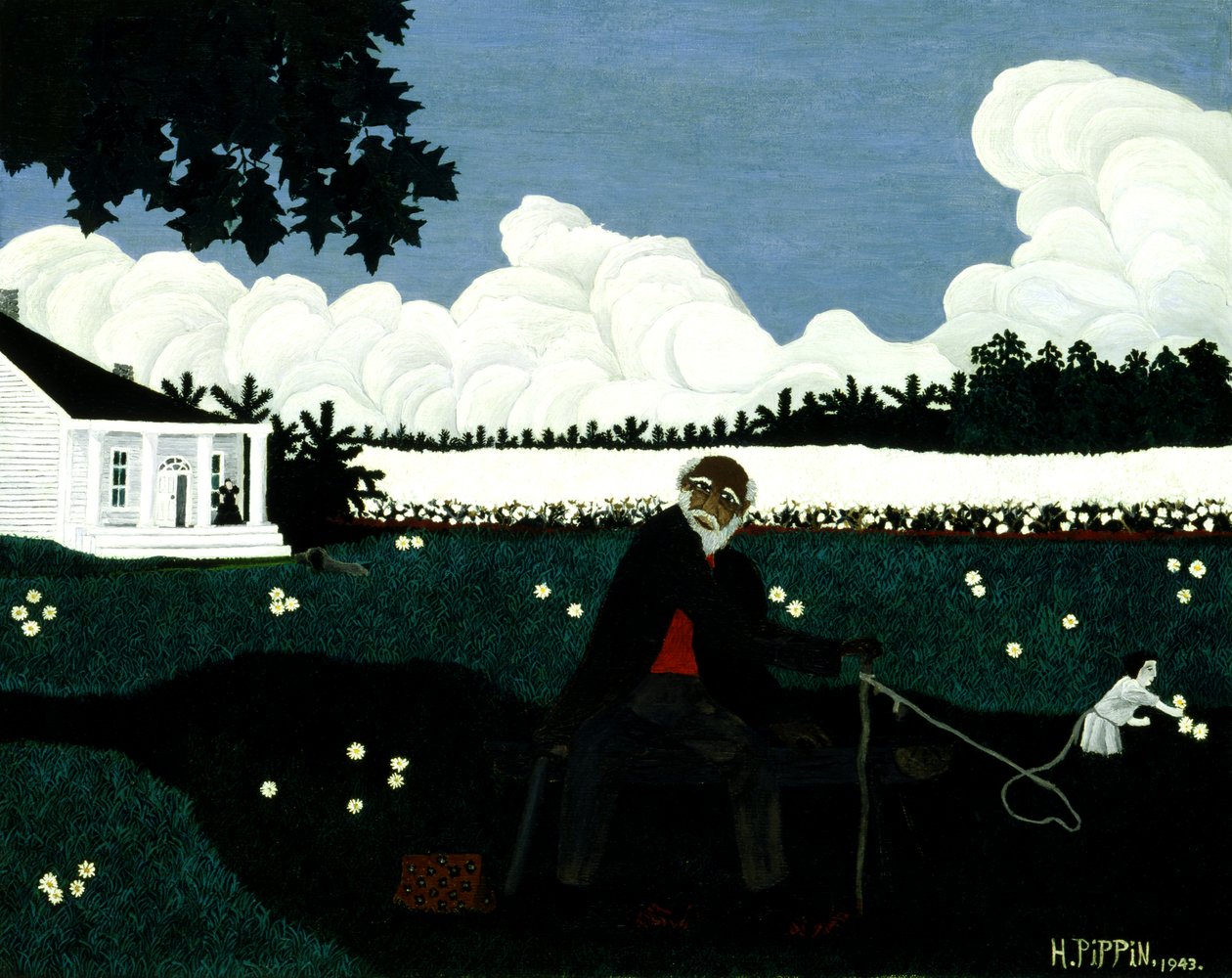 Starý černý Joe od Horace Pippin