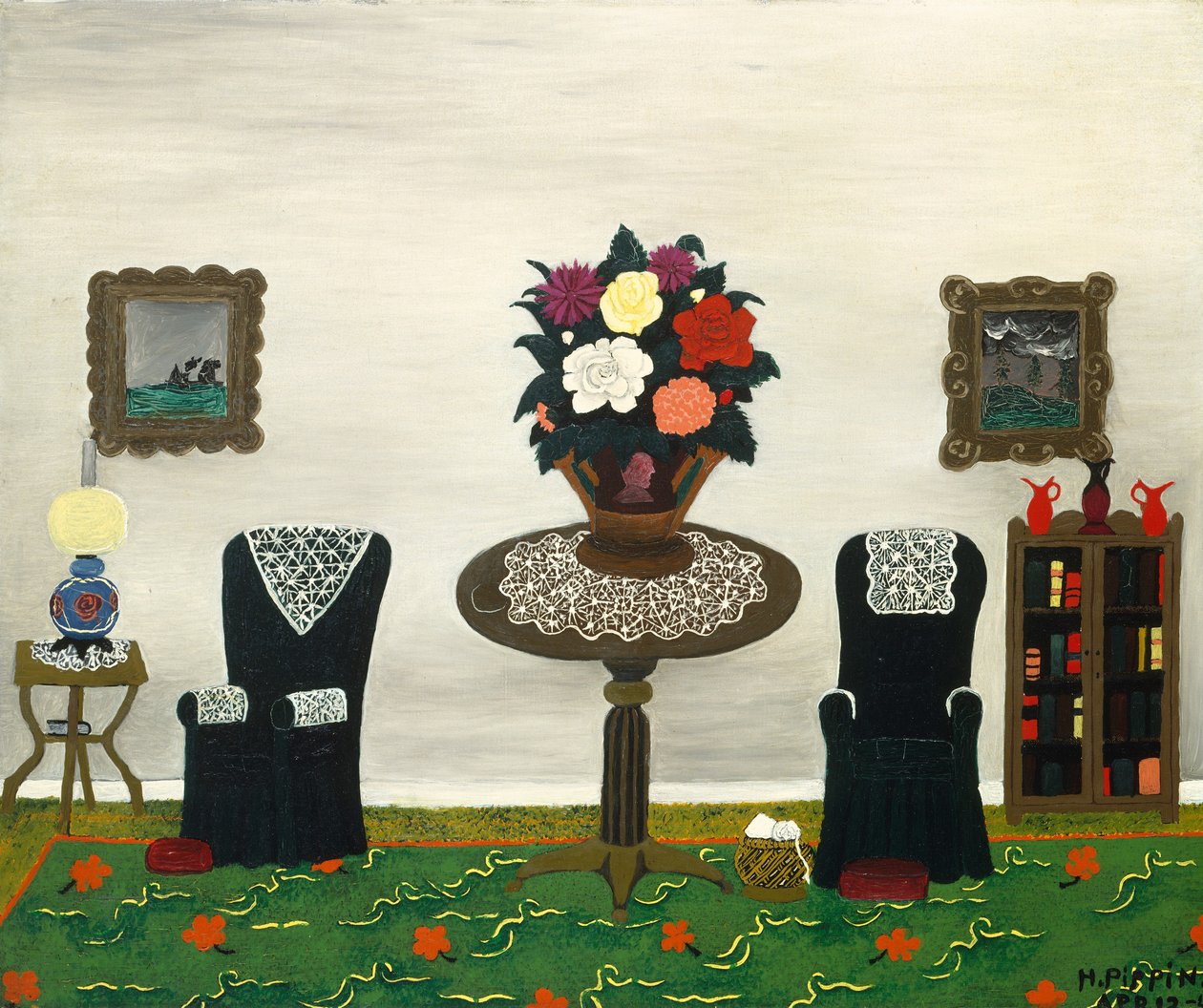 Viktoriánský interiér II od Horace Pippin