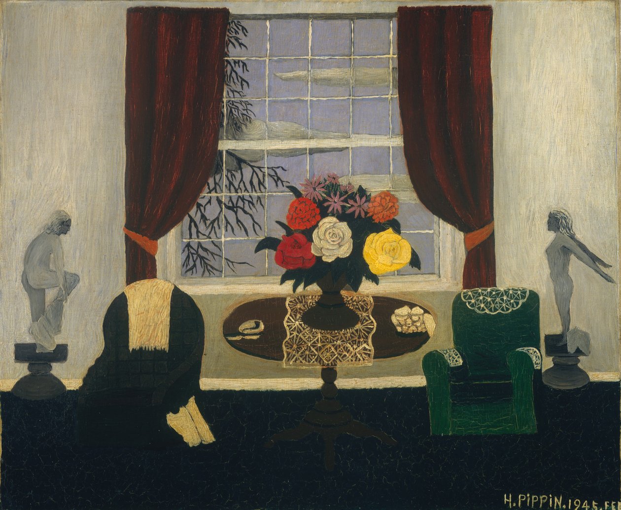 Viktoriánský interiér I od Horace Pippin