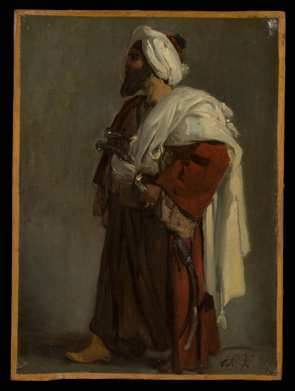 Arabský válečník od Horace Vernet