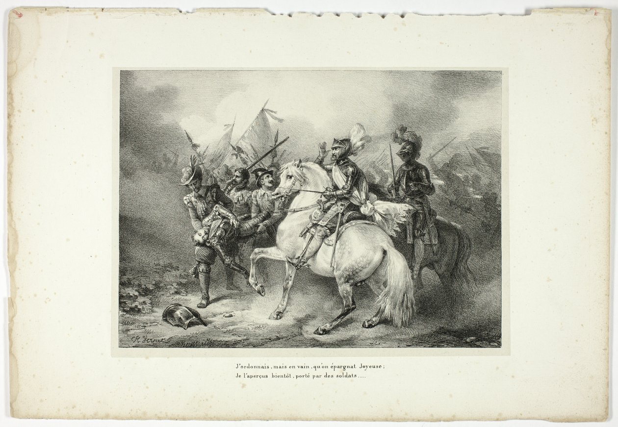 Marně jsem nařídil, aby byla Joyeuse ušetřena... od Horace Vernet