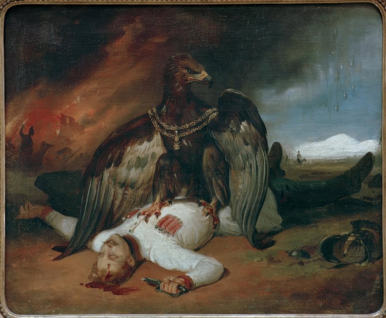 Polský Prometheus od Emile Jean Horace Vernet