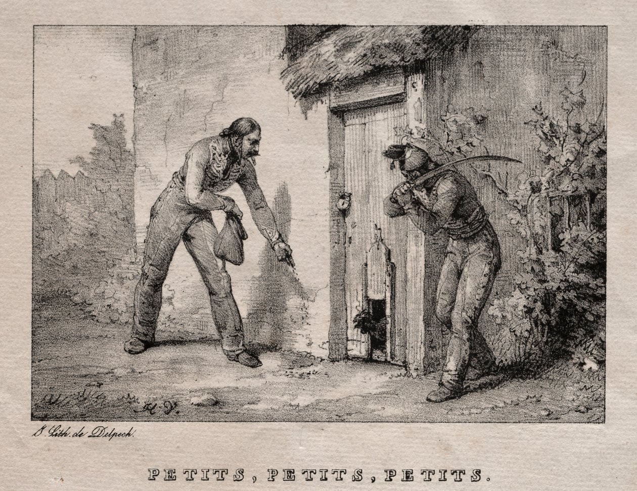 Záškodníci (Záškodníci. Malí! Malí! Malí!) od Emile Jean Horace Vernet