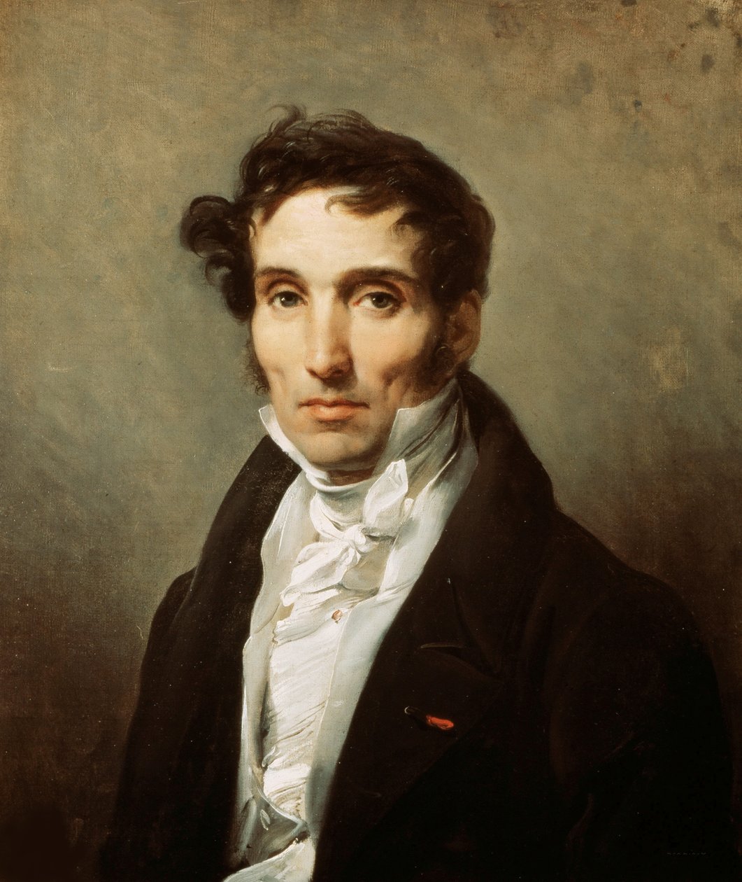 Portrét barona Pierre-Narcisse Guérin 1774-1833, 1829. od Emile Jean Horace Vernet
