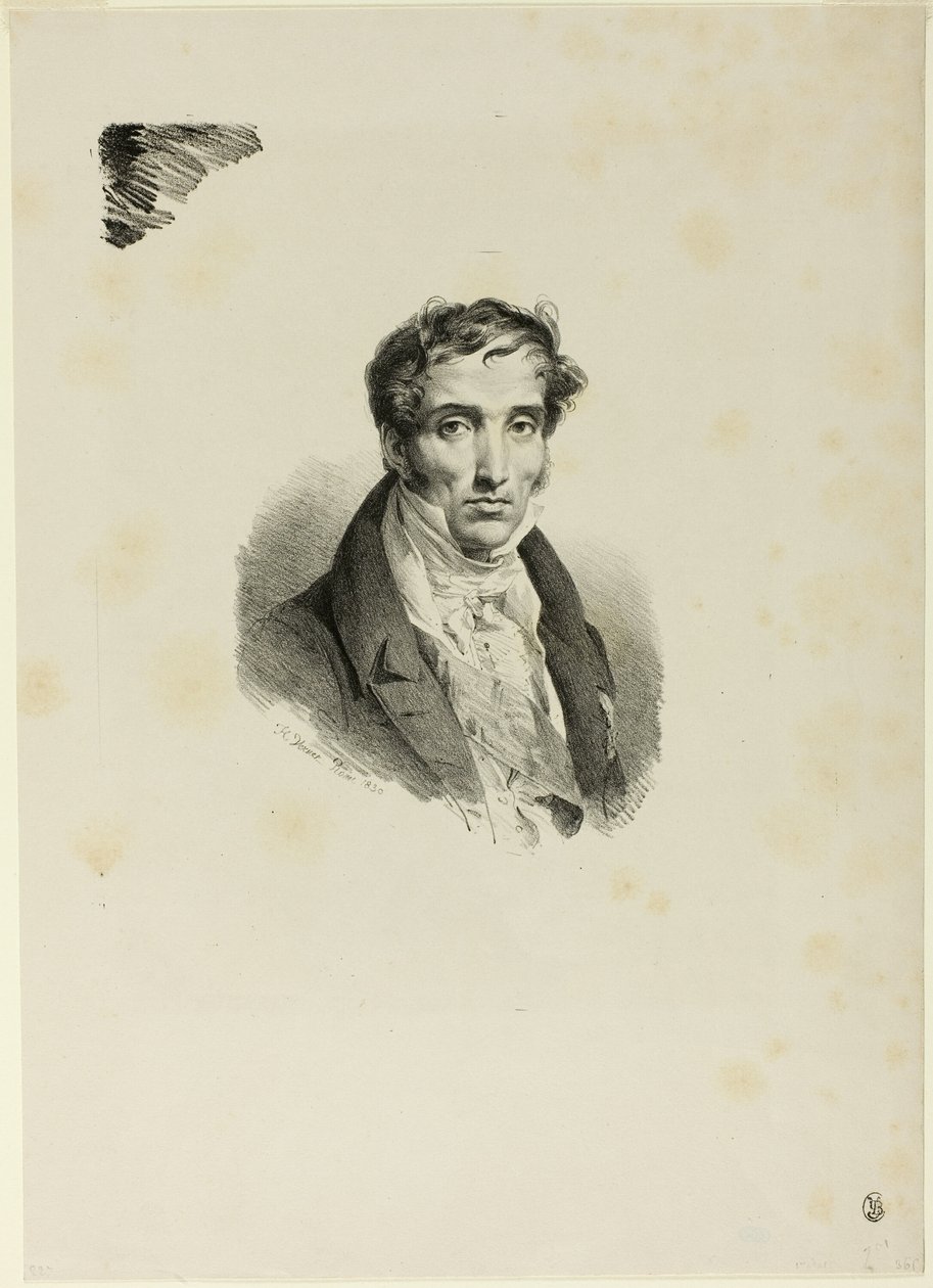 Portrét Pierra Guerina od Emile Jean Horace Vernet