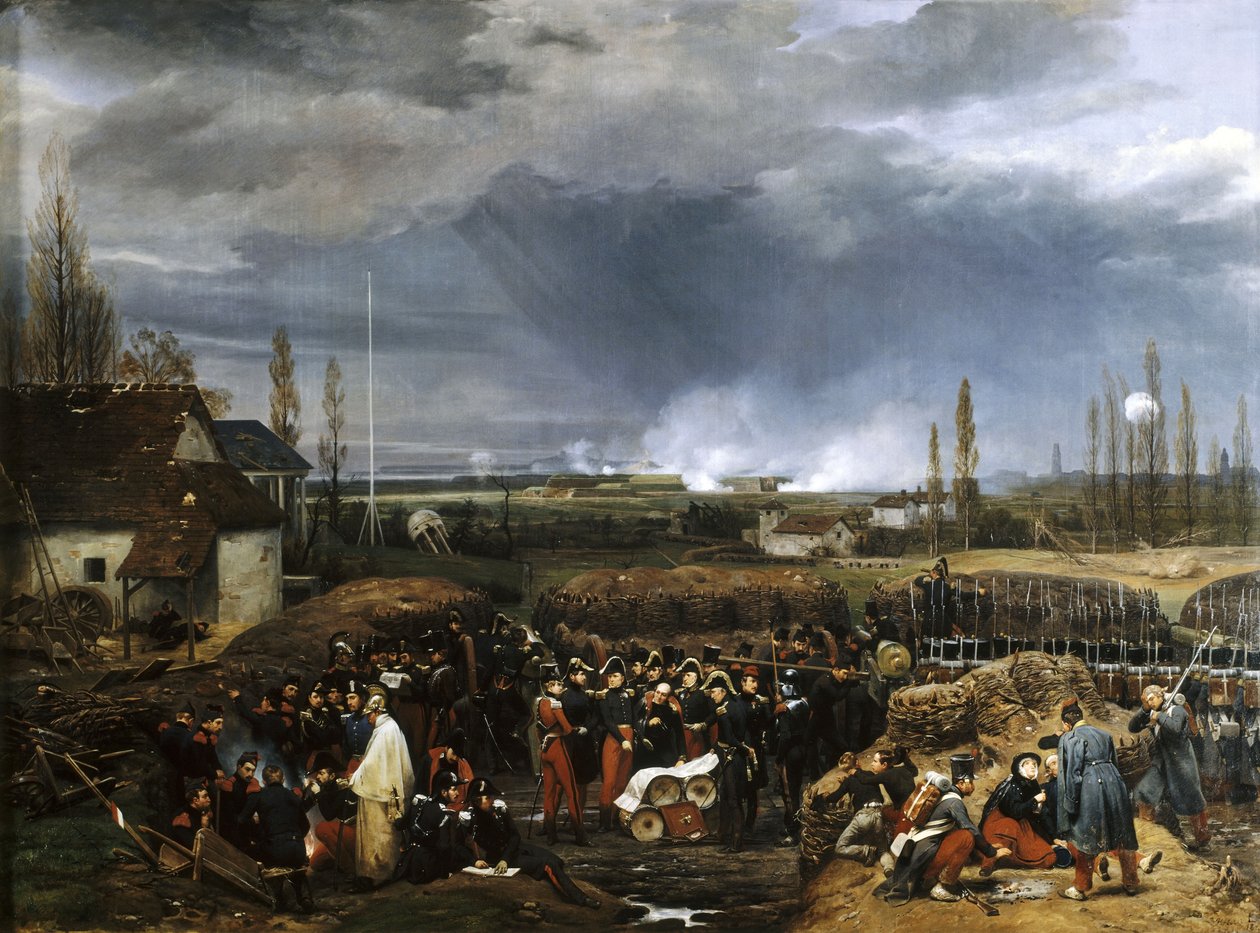 Obléhání antverpské citadely, 22. prosince 1832 od Horace Vernet