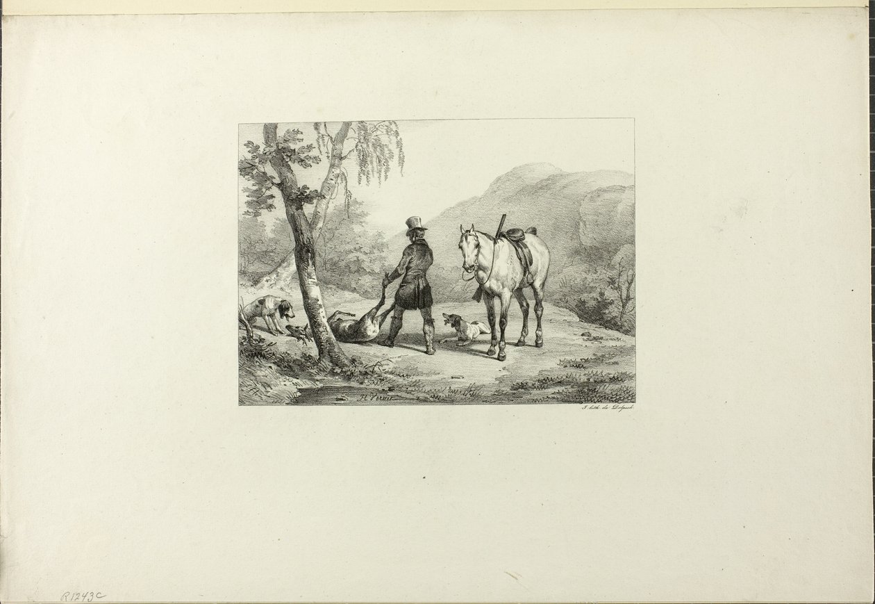 Lom od Emile Jean Horace Vernet