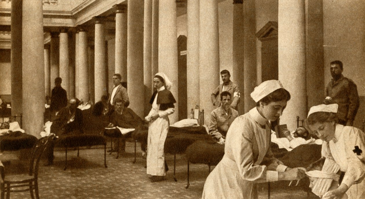 Búr a Brit spolu ošetřovali, 1900, 1933. od Horace Walter Nicholls