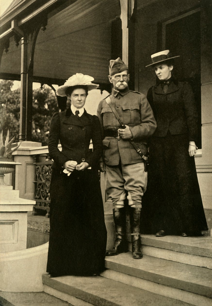 Lord Roberts a jeho dcery v Pretorii, 1900, 1901. od Horace Walter Nicholls
