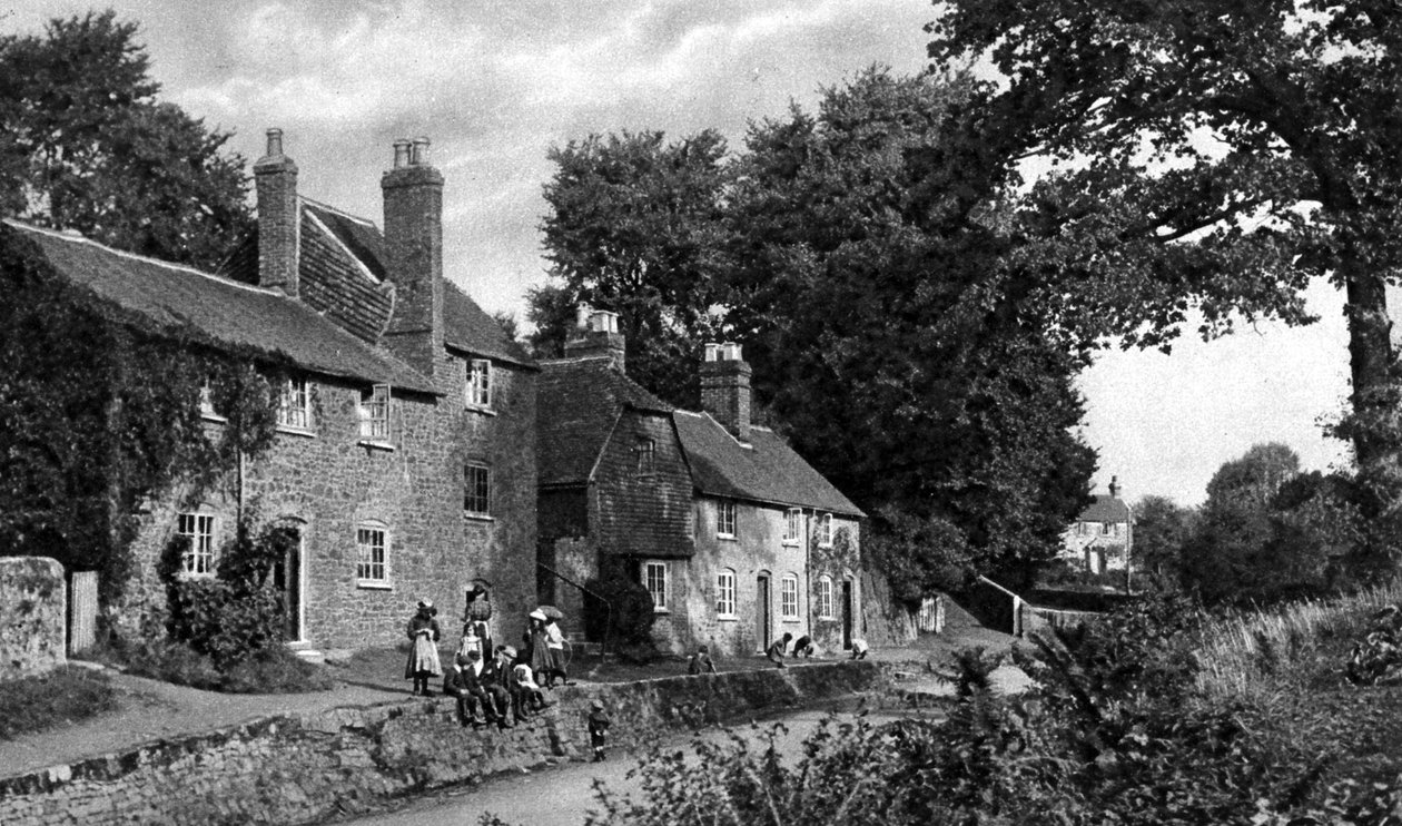 The Swan Inn, Fittleworth, Sussex, c1922 od Horace Walter Nicholls