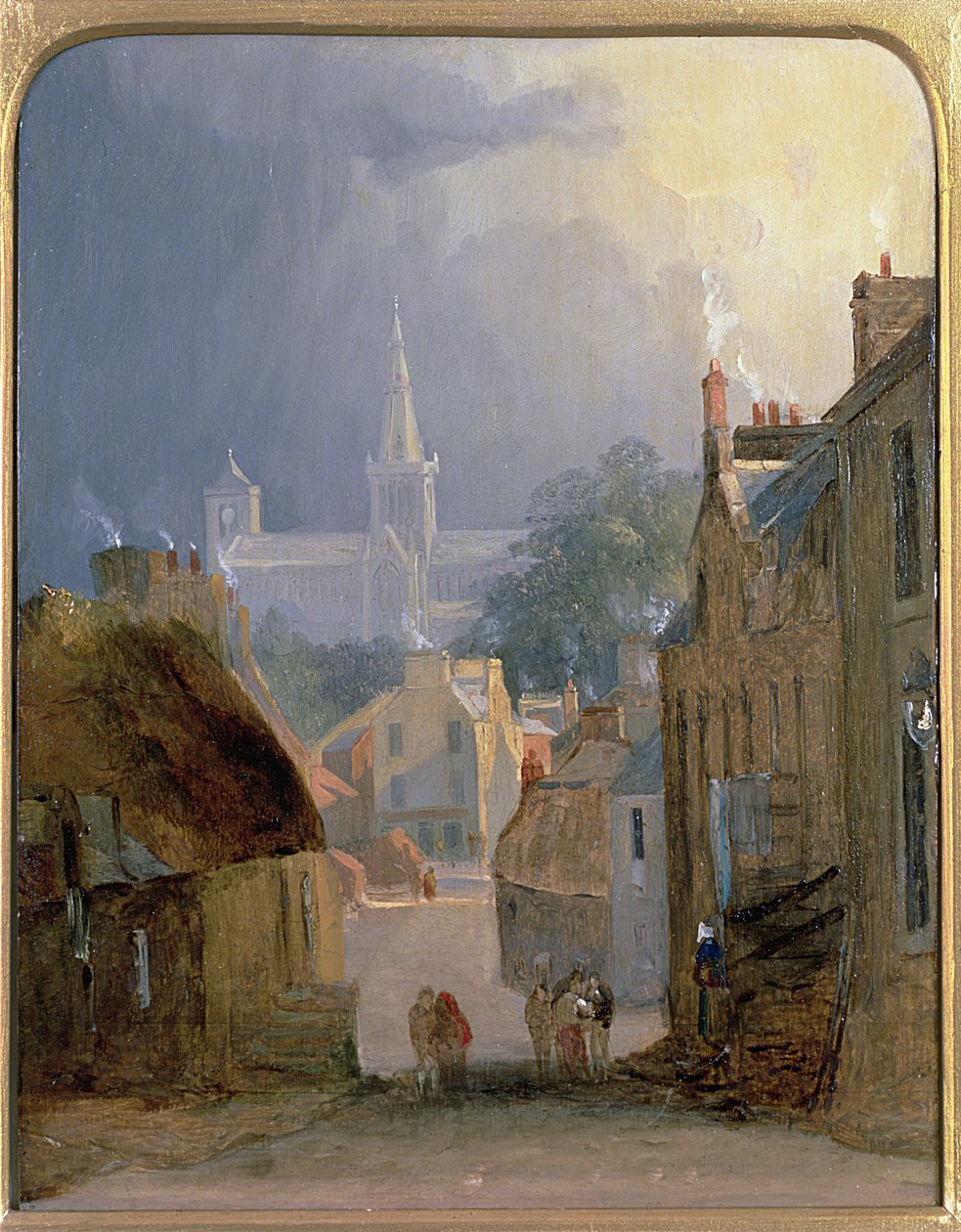 Starý Glasgow, 1840 od Horatio McCulloch