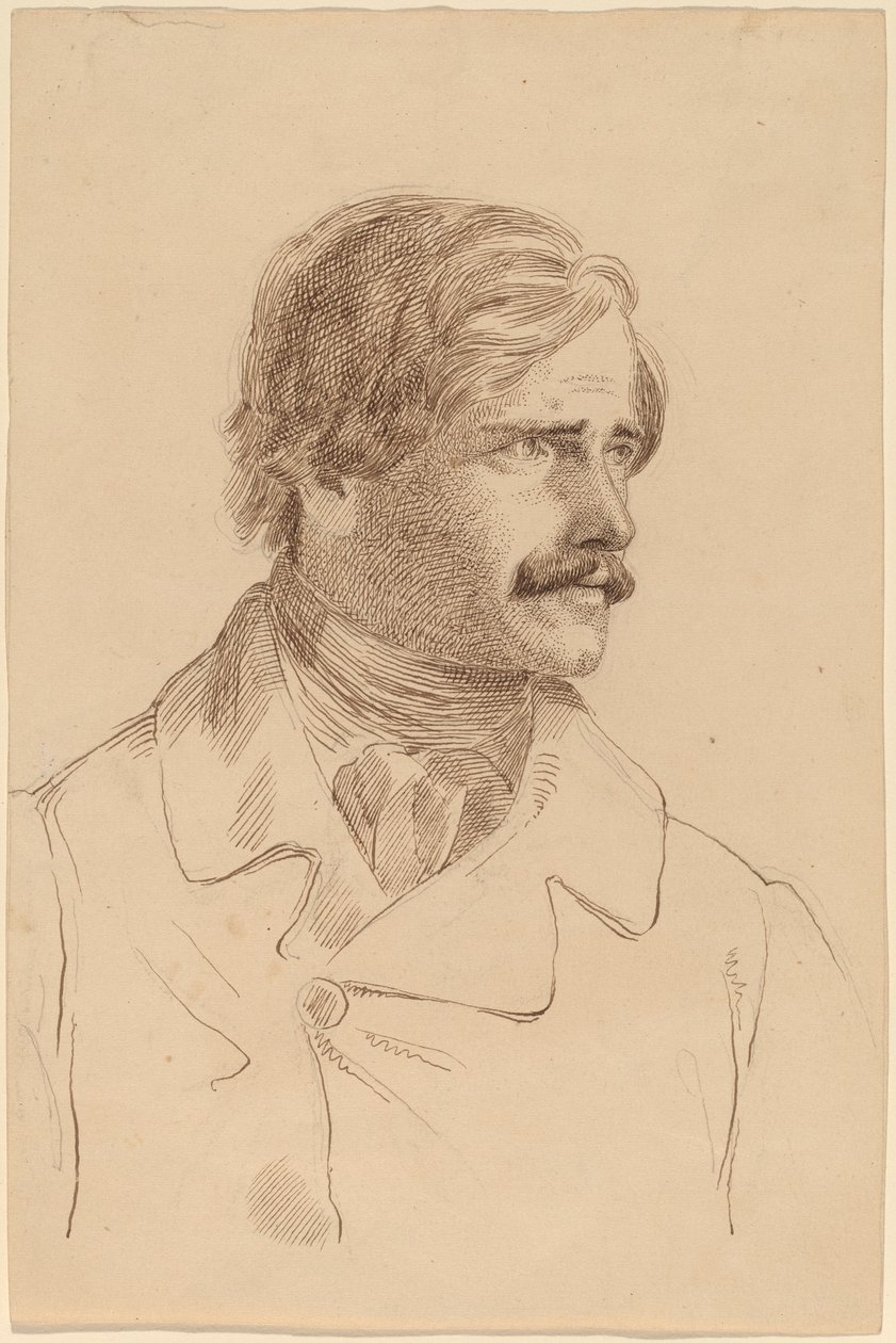 Umělcův bratr - Richard Greenough (?) od Horatio Greenough