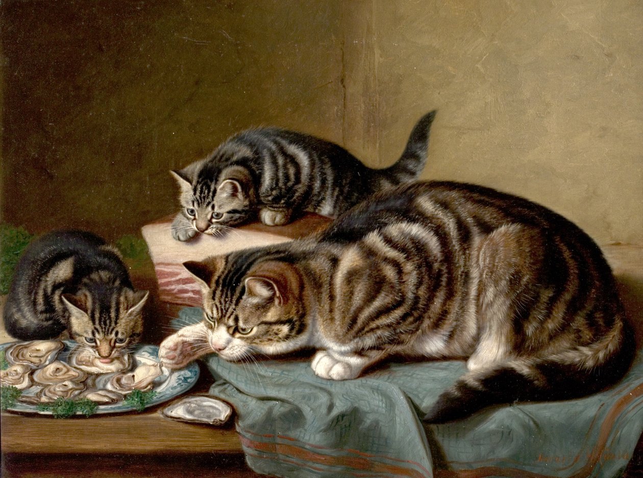 Ústřicová večeře od Horatio Henry Couldery
