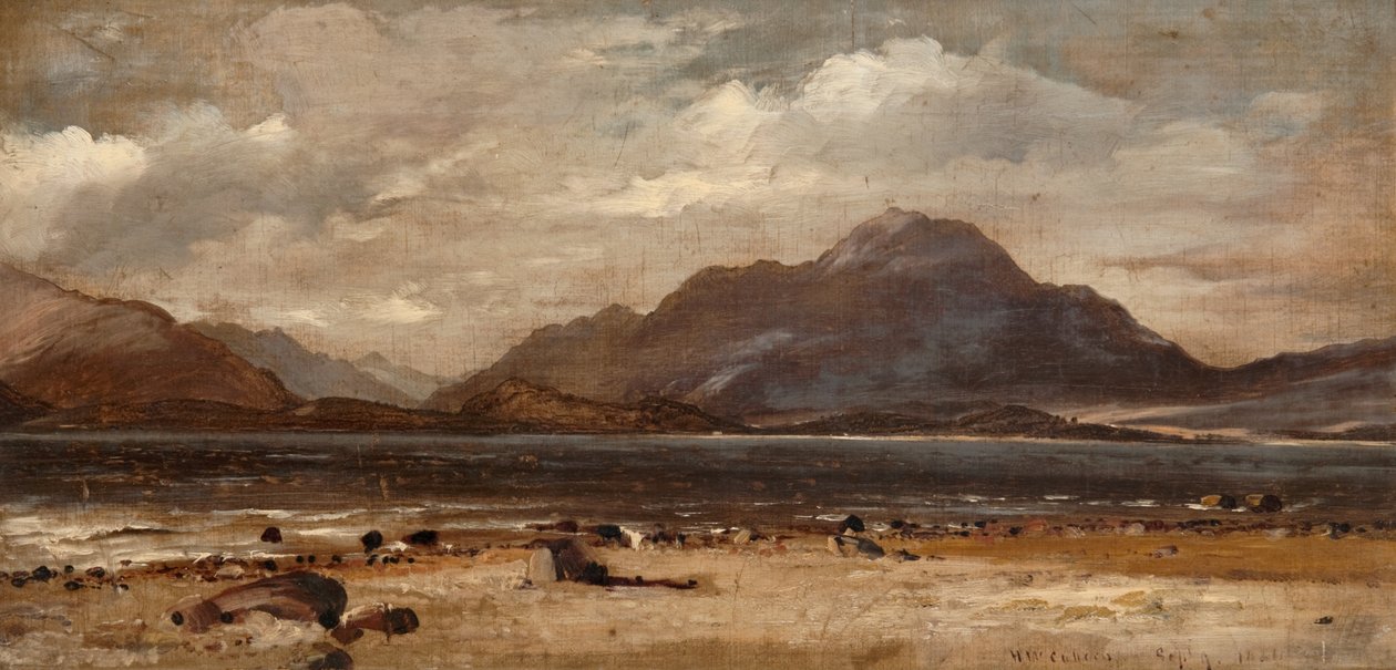 Loch Lomond a Ben Lomond, 1846 od Horatio McCulloch