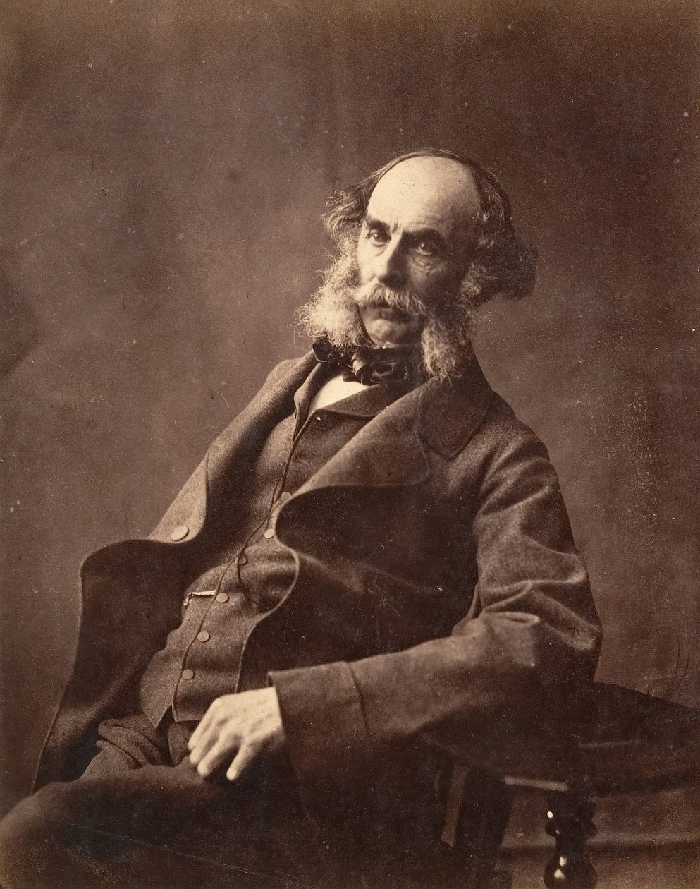Portrét sedícího gentlemana, ca. 1856-59. od Horatio Ross
