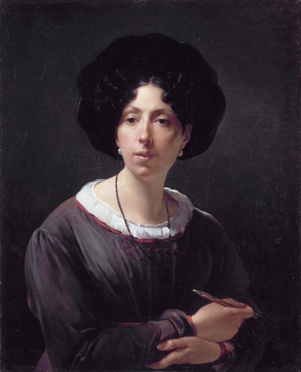 Autoportrét od Hortense Haudebourt Lescot