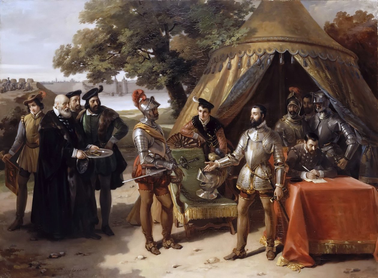 Obléhání Thionville, 23. června 1558 od Hortense Haudebourt Lescot