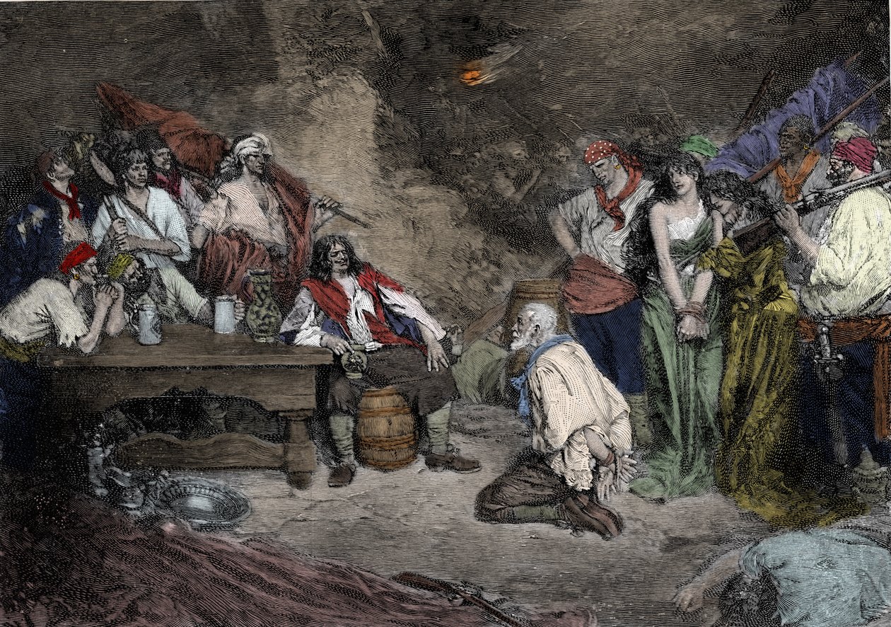 Sir Henry Morgan v Porto Bello od Howard (after) Pyle