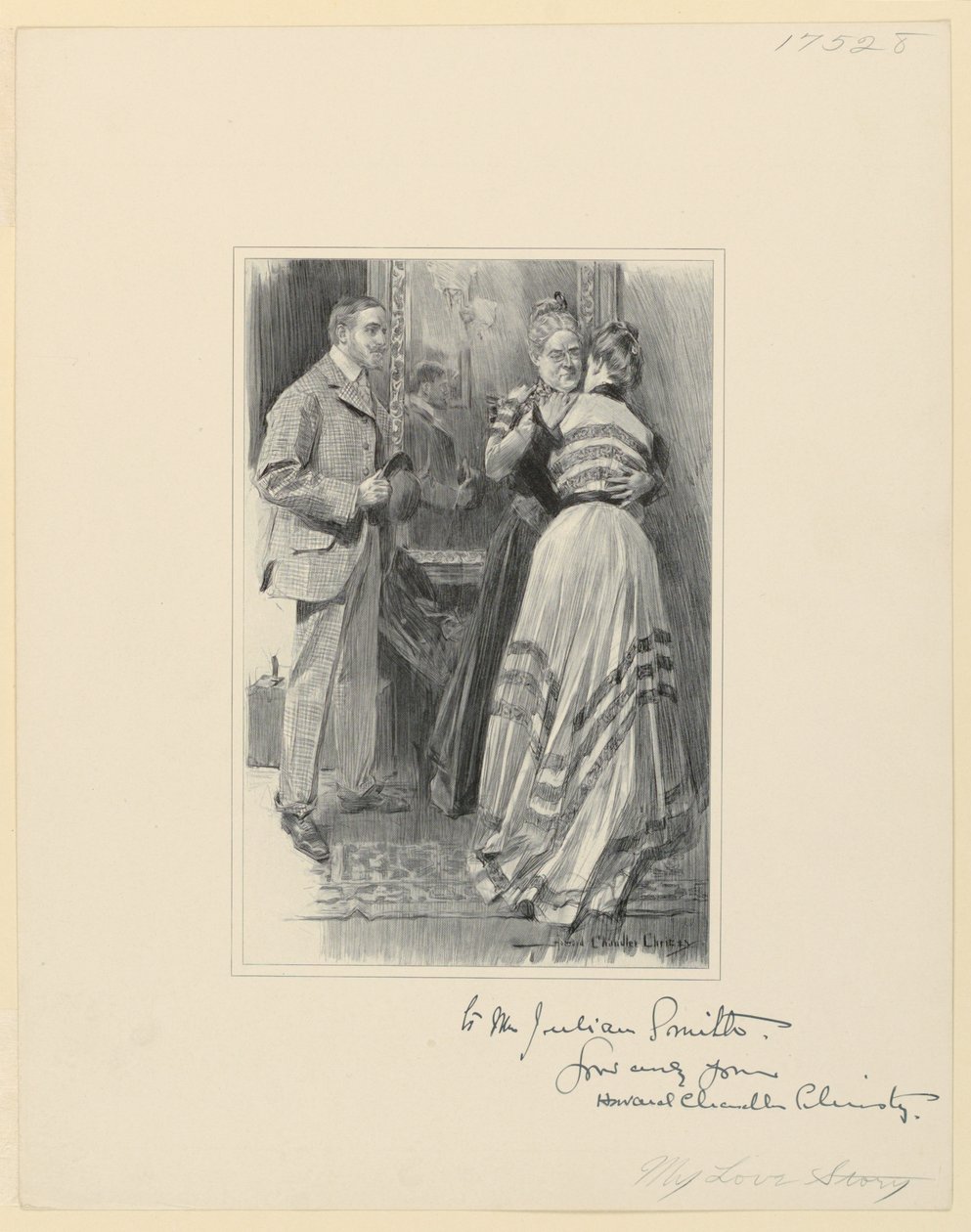 Stál jsem beze slova ve svém zmatení od Howard Chandler Christy