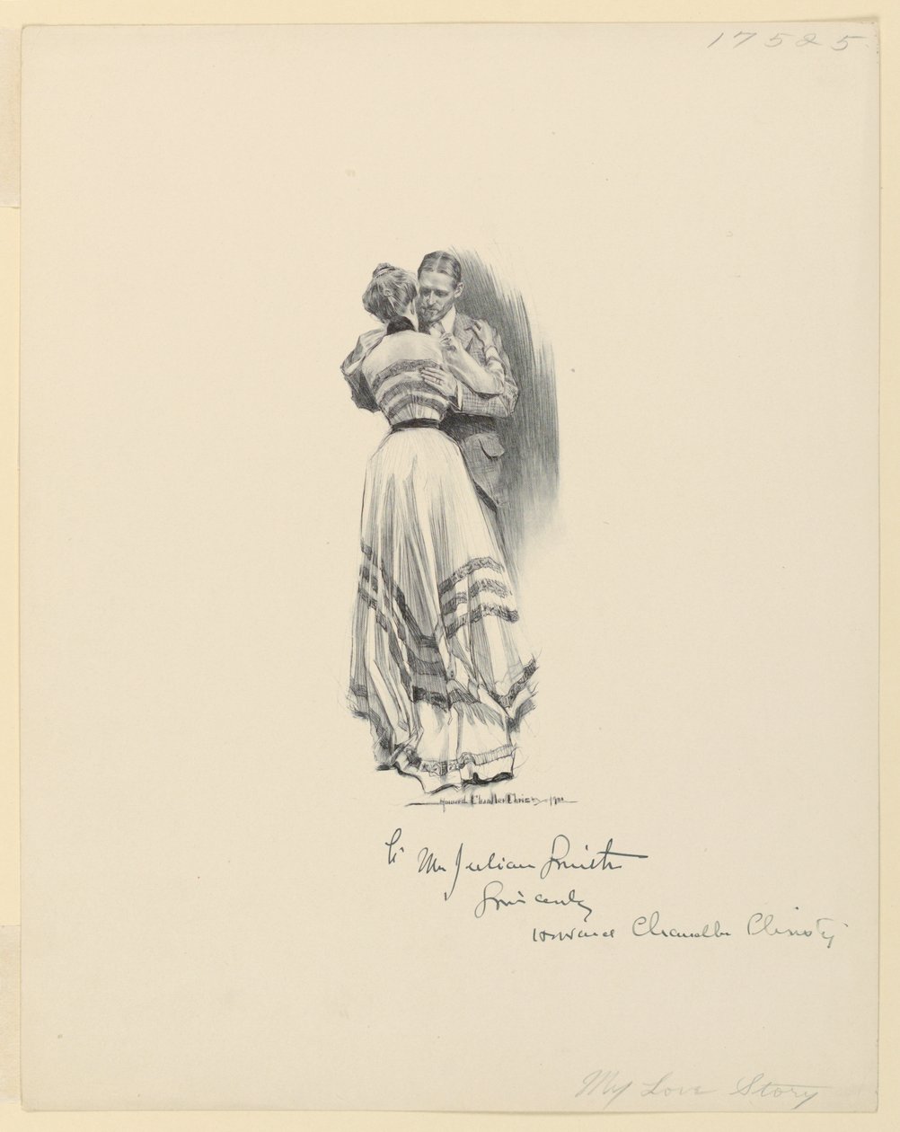 Ty nemáš rád moje milostné příběhy, drahá, takže už nebudu psát od Howard Chandler Christy