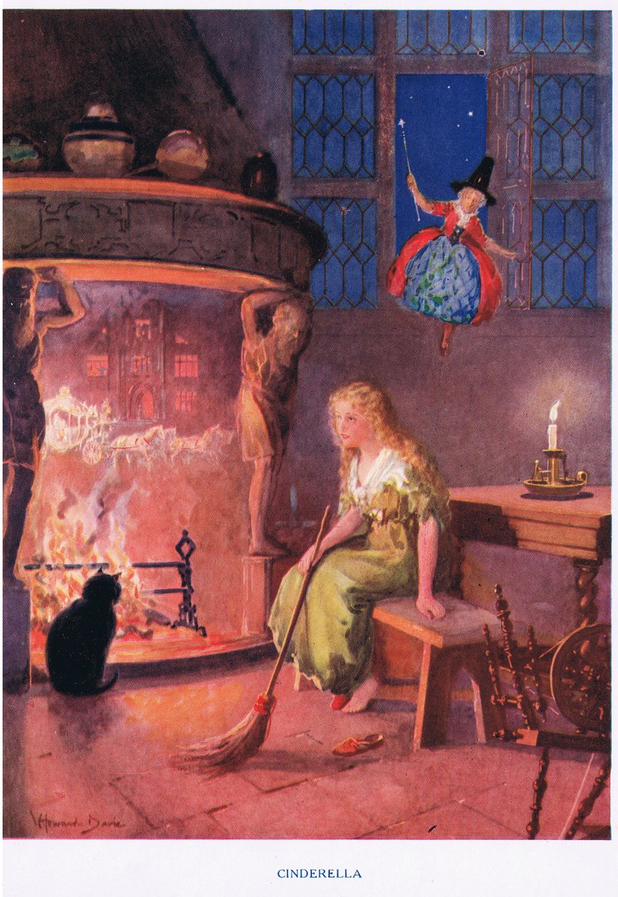 Popelka, ilustrace z 