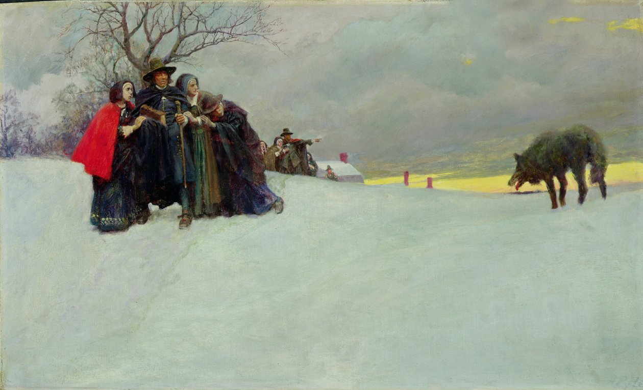 Vlk nebyl v Salemu viděn třicet let od Howard Pyle