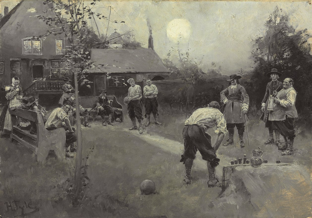 Kuželky od Howard Pyle