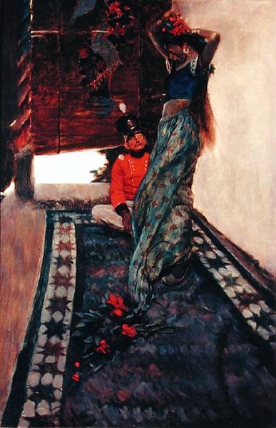 I Sat at her Feet While she Drilled the Island Language into Me, from 